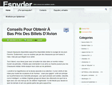 Tablet Screenshot of espyder.chapinware.com